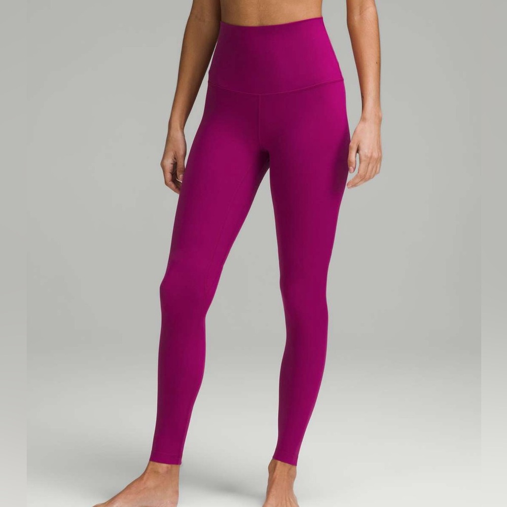 Lululemon Align Super-High-Rise Pant 28" Magenta Purple | Size 4
